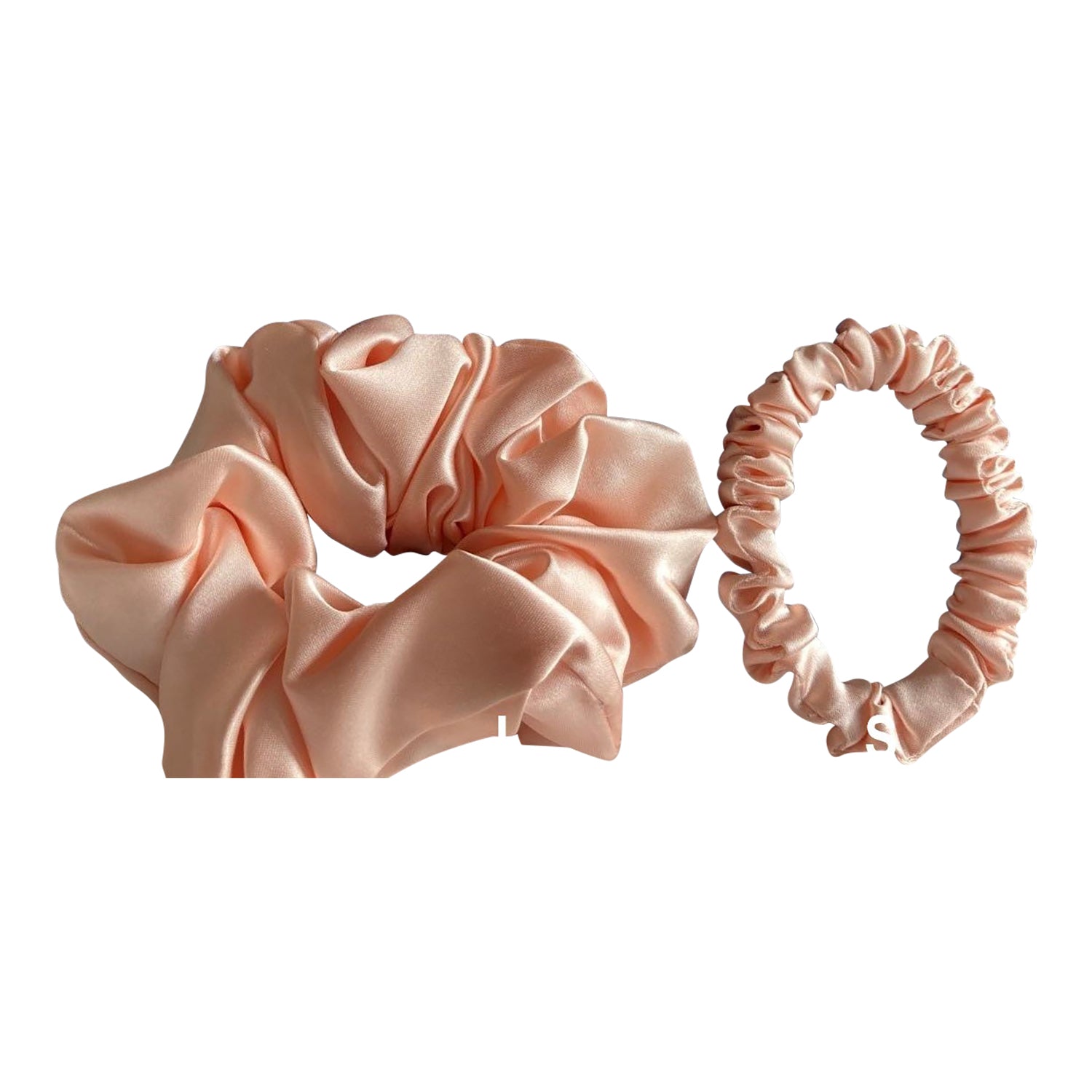 Seide scrunchie pink