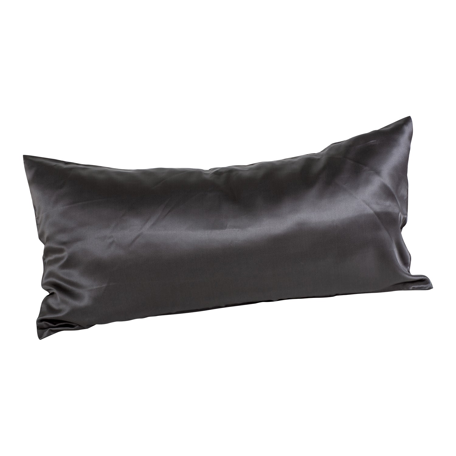 seidenkissenbezug anthracite hypoallergen