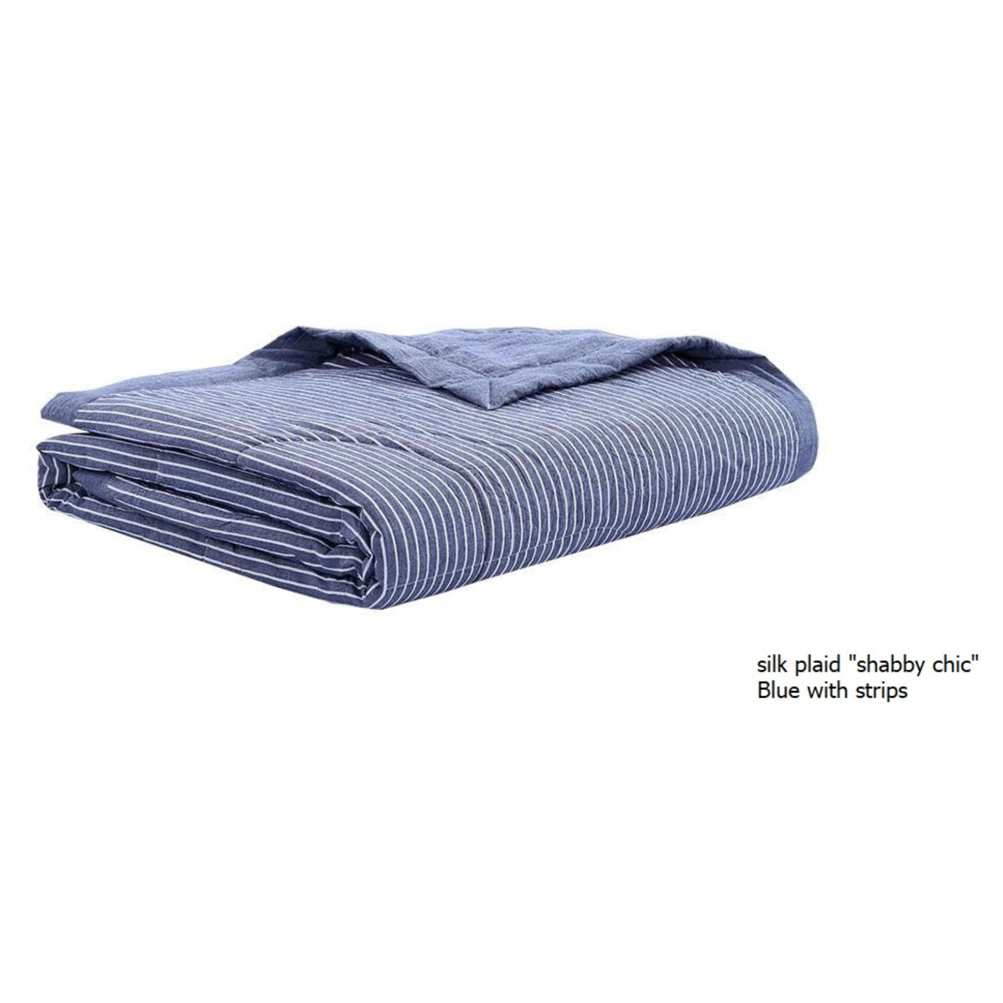 Seiden-Wohndecke im Vintage-Look – hypoallergen & temperaturausgleichend