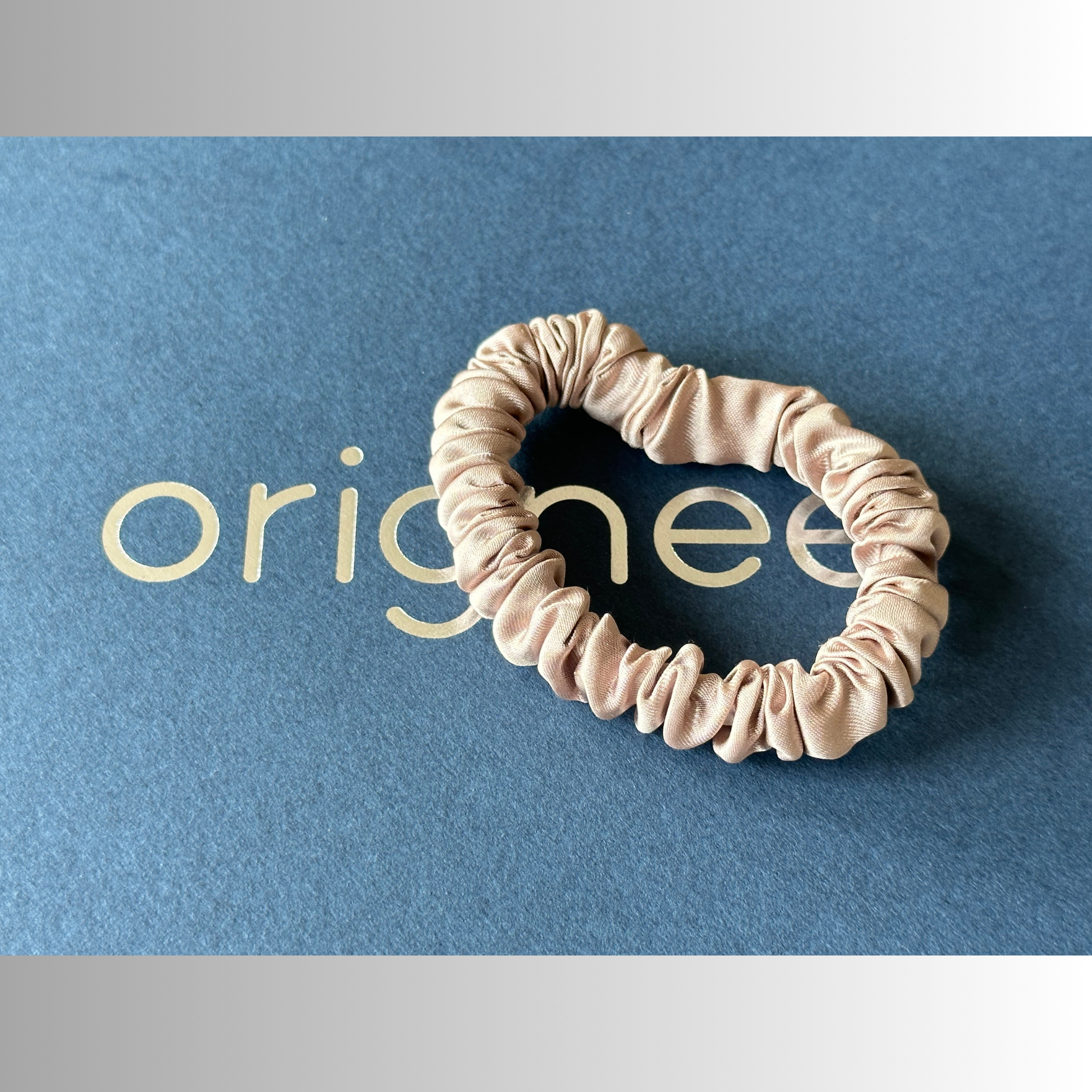 Seiden-Haargummi in Old Rose (5 cm Durchmesser) – für volle Haare & strapazierfreies Binden