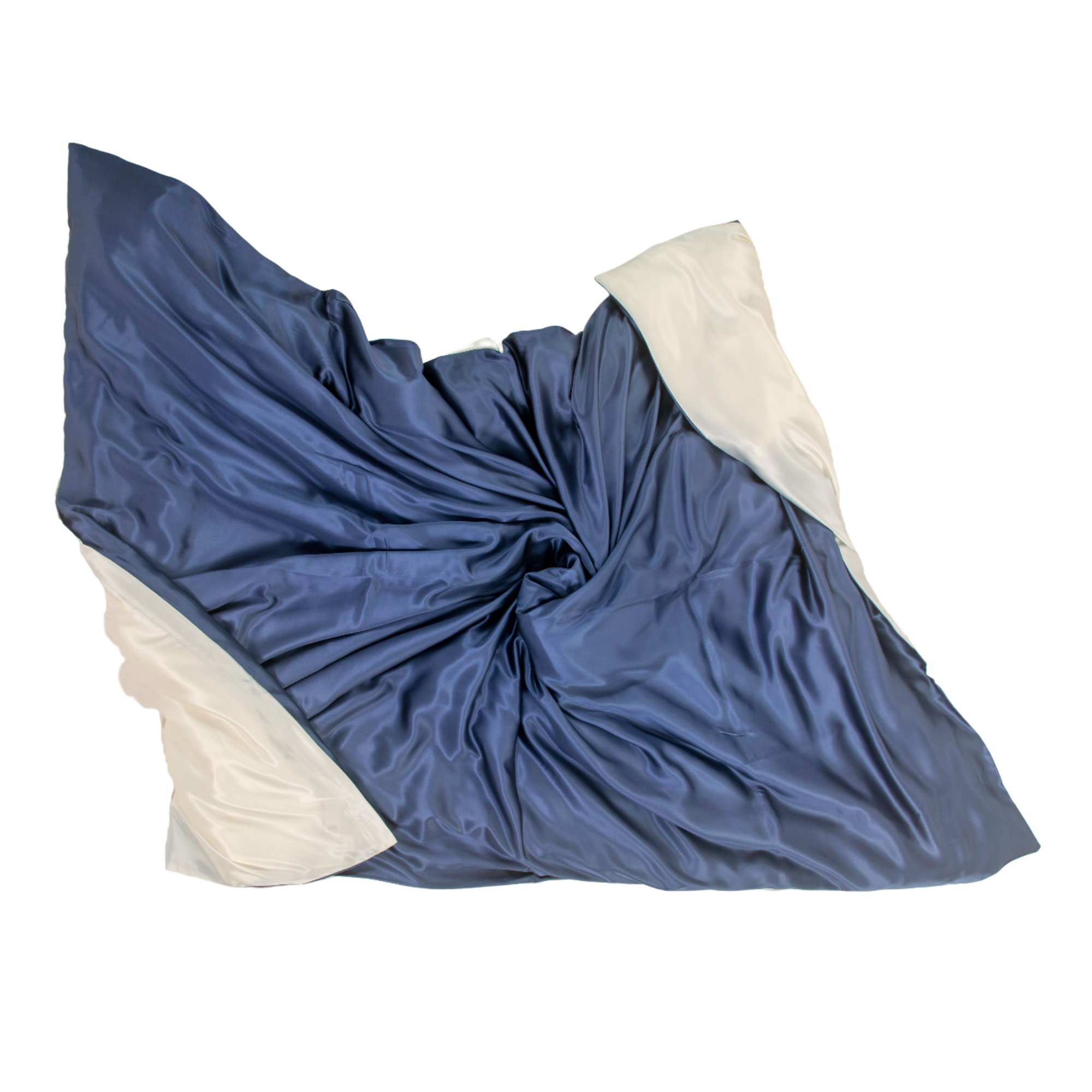 Seidenbettbezug, Blue & White (versch. Größen) - RoyalMail