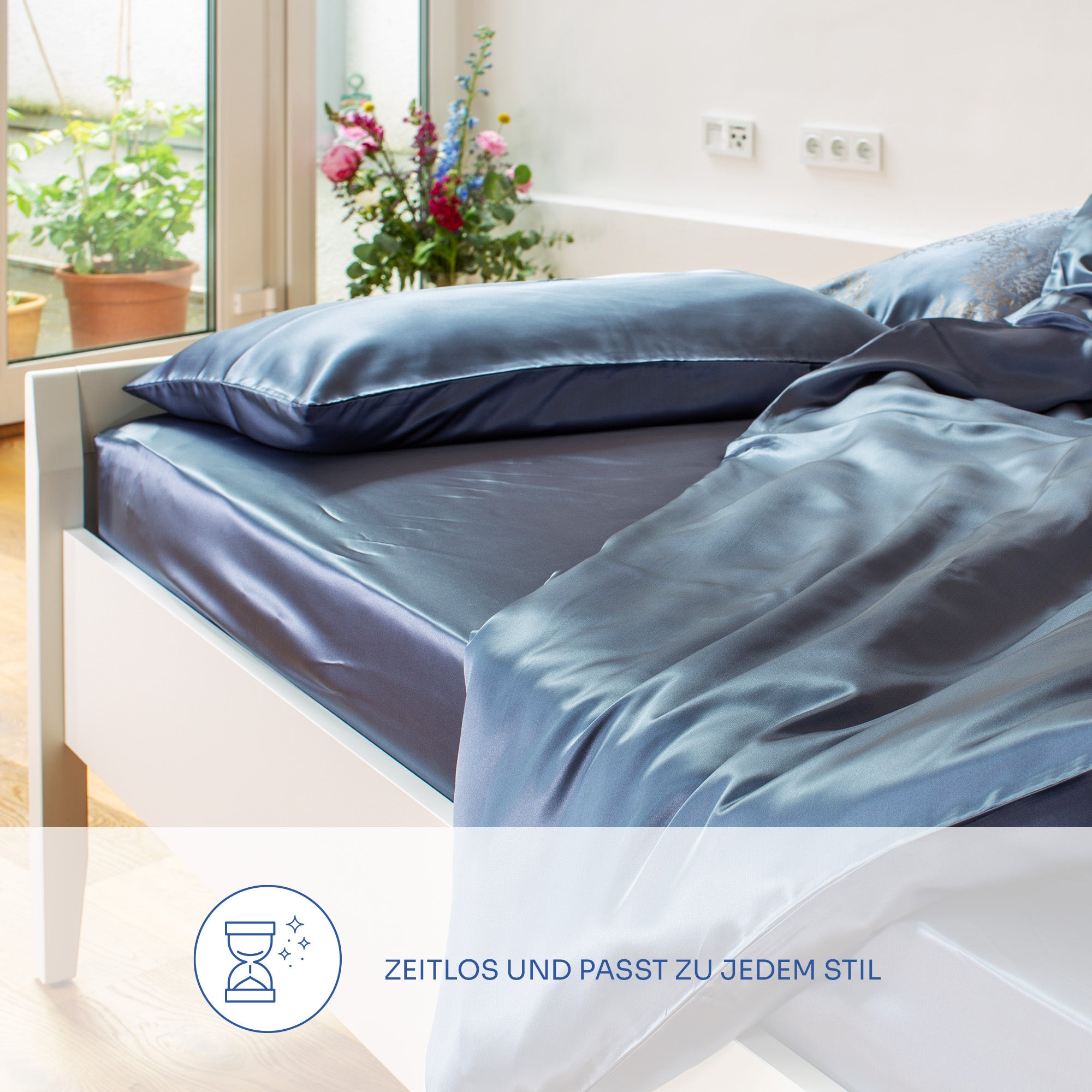 Seidenbettwäsche zeitlos und passt zu jedem Stil